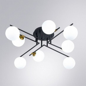 Потолочная люстра Arte Lamp Gemini A2243PL-8BK в Александровском - alexsandrovskoe.mebel24.online | фото 2