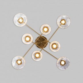 Потолочная люстра Eurosvet Ripple 50389 LED латунь в Александровском - alexsandrovskoe.mebel24.online | фото 3