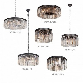 Потолочная люстра Vitaluce V5180 V5180-1/8PL в Александровском - alexsandrovskoe.mebel24.online | фото 4
