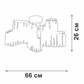 Потолочная люстра Vitaluce V5884 V5884-0/10PL в Александровском - alexsandrovskoe.mebel24.online | фото 4