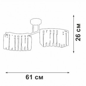 Потолочная люстра Vitaluce V5884 V5884-0/4PL в Александровском - alexsandrovskoe.mebel24.online | фото 4