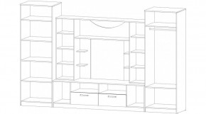 ПРЕМЬЕР Гостиная (Анкор светлый) в Александровском - alexsandrovskoe.mebel24.online | фото 3