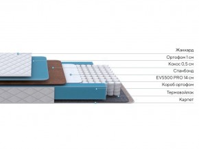 PROxSON Матрас FIRST Cocos Flat M (Ткань Синтетический жаккард) 120x190 в Александровском - alexsandrovskoe.mebel24.online | фото 2