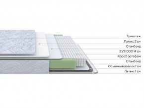PROxSON Матрас Green S (Tricotage Dream) 90x220 в Александровском - alexsandrovskoe.mebel24.online | фото 2