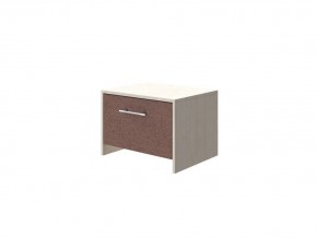 PROxSON Тумба Varna (ЛДСП Дуб Шамони+ткань Дуб Шамони светлый/Tesla Брауни) 51x40 в Александровском - alexsandrovskoe.mebel24.online | фото