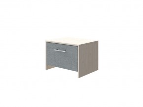 PROxSON Тумба Varna (ЛДСП Дуб Шамони+ткань Дуб Шамони светлый/Tesla Графит) 51x40 в Александровском - alexsandrovskoe.mebel24.online | фото