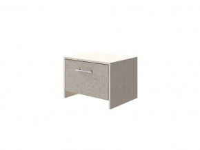 PROxSON Тумба Varna (ЛДСП Дуб Шамони+ткань Дуб Шамони светлый/Tesla Мокко) 51x40 в Александровском - alexsandrovskoe.mebel24.online | фото