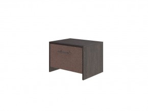 PROxSON Тумба Varna (ЛДСП+ткань Дуб Кантербери/Tesla Брауни) 51x40 в Александровском - alexsandrovskoe.mebel24.online | фото
