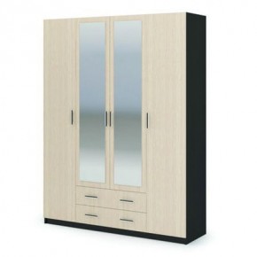 Шкаф 4-х створчатый Гармония ШК-602М в Александровском - alexsandrovskoe.mebel24.online | фото 1