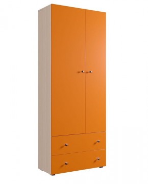 Шкаф ДМ 800 с 2-мя ящиками (лайм) в Александровском - alexsandrovskoe.mebel24.online | фото 8