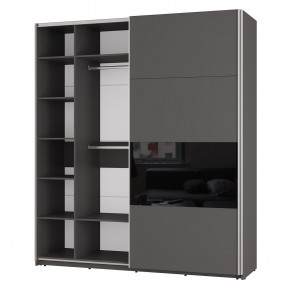Шкаф-купе Харви ШКК-10 (графит) в Александровском - alexsandrovskoe.mebel24.online | фото 2