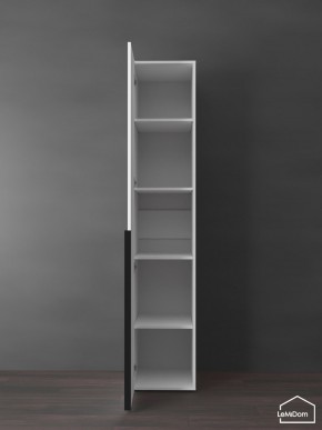 Шкаф Linnea MHR-1-2 2050х400х510 (Белый-М 11.1.2) в Александровском - alexsandrovskoe.mebel24.online | фото 4