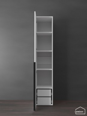 Шкаф Linnea MHR-1-3 2050х400х510 (Белый-М 11.1.2) в Александровском - alexsandrovskoe.mebel24.online | фото 7