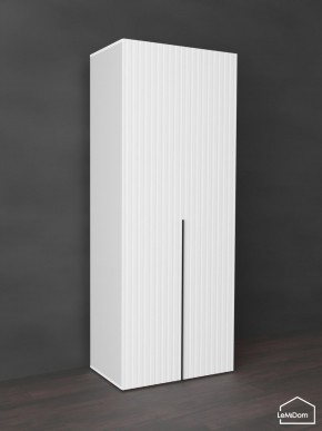 Шкаф Linnea MHR-2 2050х800х510 (Белый-М 11.1.1) в Александровском - alexsandrovskoe.mebel24.online | фото 1