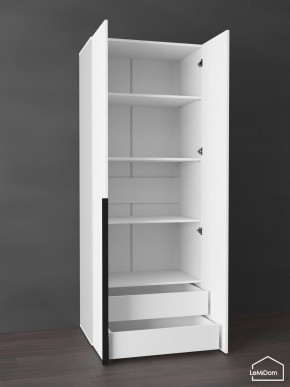 Шкаф Linnea MHR-2-4 2050х800х510 (Белый-М 11.1.2) в Александровском - alexsandrovskoe.mebel24.online | фото 5