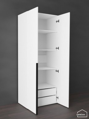 Шкаф Linnea MHR-2-4 2050х800х510 (Белый-М 11.1.2) в Александровском - alexsandrovskoe.mebel24.online | фото 6