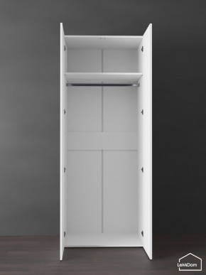 Шкаф Linnea MHR-2PO 2050х800х510 (Белый-М 11.1.1) в Александровском - alexsandrovskoe.mebel24.online | фото 4