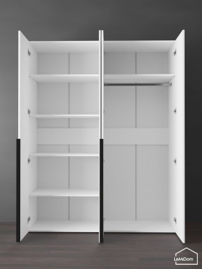 Шкаф Linnea MHR-4-1 2050х1600х510 (Белый-М 11.1.2) в Александровском - alexsandrovskoe.mebel24.online | фото 4