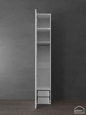 Шкаф с антресолью Linnea MHR-1POA-3 2450х400х510 (Белый-М 11.1.2) в Александровском - alexsandrovskoe.mebel24.online | фото 5