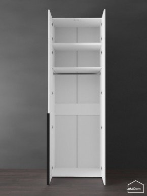 Шкаф с антресолью Linnea MHR-2A-1 2450х800х510 (Белый-М 11.1.1) в Александровском - alexsandrovskoe.mebel24.online | фото 5
