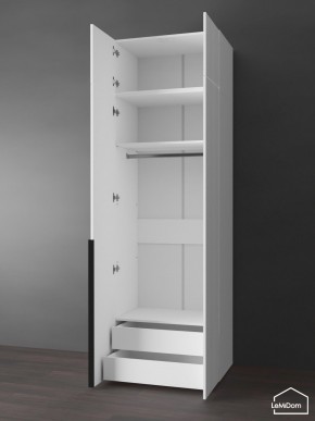 Шкаф с антресолью Linnea MHR-2A-3 2450х800х510 (Белый-М 11.1.1) в Александровском - alexsandrovskoe.mebel24.online | фото 5