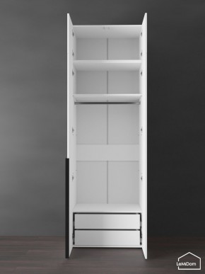 Шкаф с антресолью Linnea MHR-2A-3 2450х800х510 (Белый-М 11.1.2) в Александровском - alexsandrovskoe.mebel24.online | фото 6