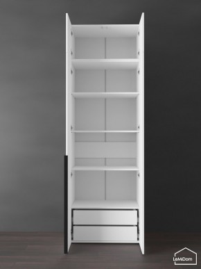 Шкаф с антресолью Linnea MHR-2A-4 2450х800х510 (Белый-М 11.1.2) в Александровском - alexsandrovskoe.mebel24.online | фото 6