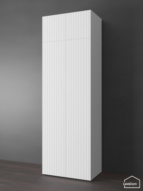 Шкаф с антресолью Linnea MHR-2POA-2 2450х800х510 (Белый-М 11.1.1) в Александровском - alexsandrovskoe.mebel24.online | фото 1