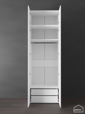 Шкаф с антресолью Linnea MHR-2POA-3 2450х800х510 (Белый-М 11.1.1) в Александровском - alexsandrovskoe.mebel24.online | фото 5