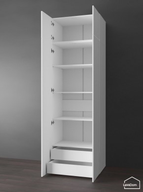 Шкаф с антресолью Linnea MHR-2POA-4 2450х800х510 (Белый-М 11.1.1) в Александровском - alexsandrovskoe.mebel24.online | фото 5