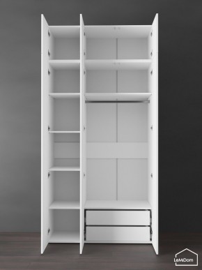 Шкаф с антресолью Linnea MHR-3POA-2 2450х1200х510 (Белый-М 11.1.1) в Александровском - alexsandrovskoe.mebel24.online | фото 6
