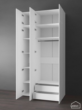 Шкаф с антресолью Linnea MHR-3POA-2 2450х1200х510 (Белый-М 11.1.2) в Александровском - alexsandrovskoe.mebel24.online | фото 5