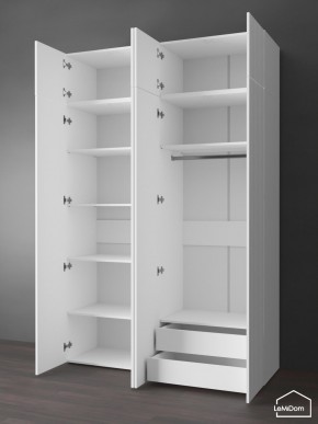 Шкаф с антресолью Linnea MHR-4POA-2 2450х1600х510 (Белый-М 11.1.2) в Александровском - alexsandrovskoe.mebel24.online | фото 6