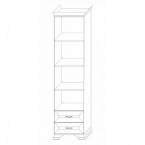 Шкаф-стеллаж 450 Сиена в Александровском - alexsandrovskoe.mebel24.online | фото 3