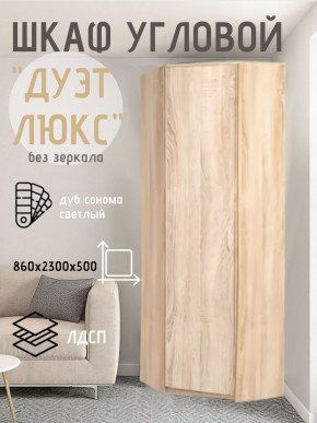 Шкаф угловой Дуэт Люкс без зеркала в Александровском - alexsandrovskoe.mebel24.online | фото 5