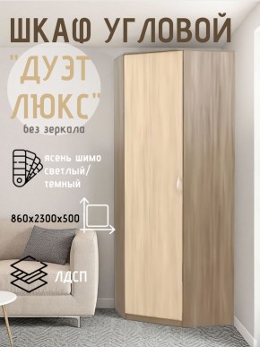 Шкаф угловой Дуэт Люкс без зеркала в Александровском - alexsandrovskoe.mebel24.online | фото 7