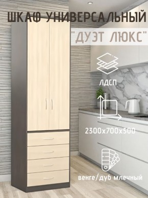Шкаф универсальный Дуэт Люкс в Александровском - alexsandrovskoe.mebel24.online | фото 3