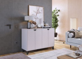 СОЛАНА Комод 4 двери в Александровском - alexsandrovskoe.mebel24.online | фото 1