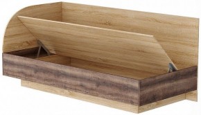 СОНАТА КРС- 900 Кровать (софа) с ПМ (дуб сонома/дуб сакраменто) в Александровском - alexsandrovskoe.mebel24.online | фото 2