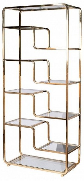 Стеллаж 46AS-SH1652-GOLD в Александровском - alexsandrovskoe.mebel24.online | фото