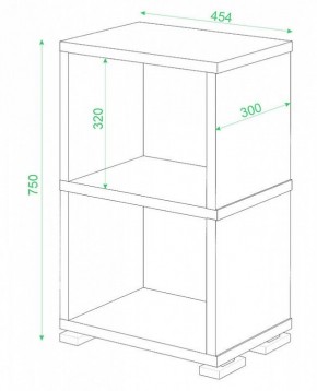 Стеллаж-колонка СБ-15/2 в Александровском - alexsandrovskoe.mebel24.online | фото 2