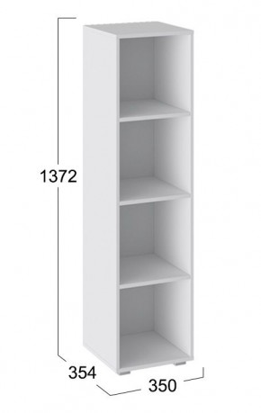Стеллаж модульный «Литл» Тип 4 в Александровском - alexsandrovskoe.mebel24.online | фото 2