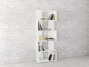 Стеллаж Ромео-1 Белый в Александровском - alexsandrovskoe.mebel24.online | фото