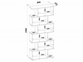 Стеллаж СТ-1 в Александровском - alexsandrovskoe.mebel24.online | фото 4