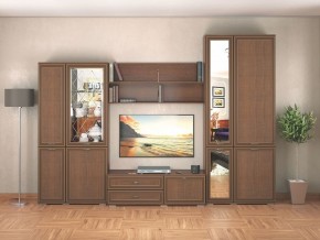 Стенка Ливорно орех в Александровском - alexsandrovskoe.mebel24.online | фото 4