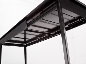 Стол CREMONA 140 MATTE STATUARIO Белый мрамор матовый, керамика/ черный каркас, ®DISAUR в Александровском - alexsandrovskoe.mebel24.online | фото 7