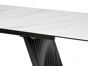 Стол IVAR 200 MARBLES KL-99 Белый мрамор, итальянская керамика, ®DISAUR в Александровском - alexsandrovskoe.mebel24.online | фото 3