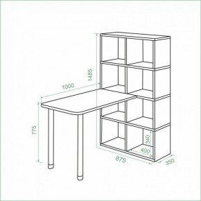 Стол компьютерный Bartolo в Александровском - alexsandrovskoe.mebel24.online | фото 3