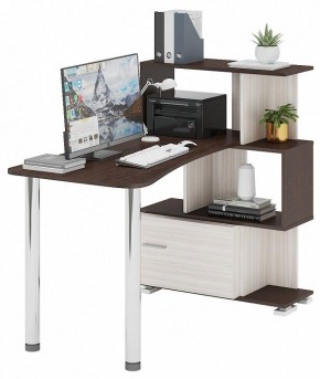 Стол компьютерный Домино СЛ-5-3СТ-2+БД в Александровском - alexsandrovskoe.mebel24.online | фото 2