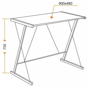 Стол компьютерный WD-09 в Александровском - alexsandrovskoe.mebel24.online | фото 6